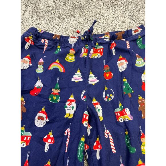 Hanna Andersson Women’s Christmas Holiday Pajama Pants Size L Heirloom Ornaments - Picture 4 of 9